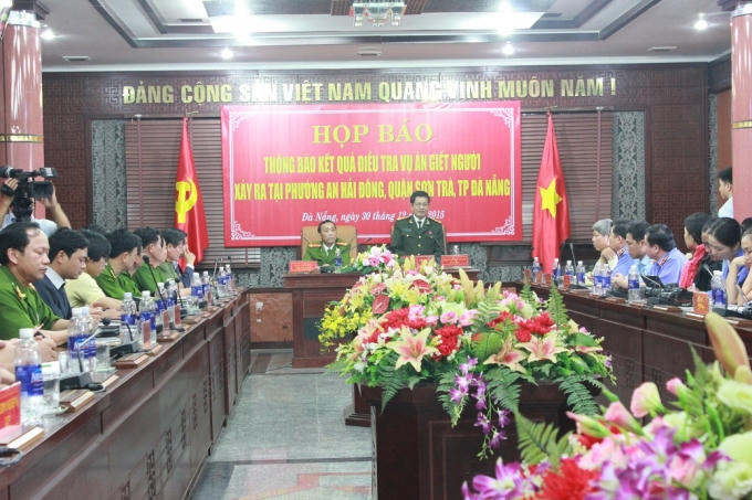 Công an TP. Đà Nẵng đã họp báo thông báo kết quả điều tra vụ án.