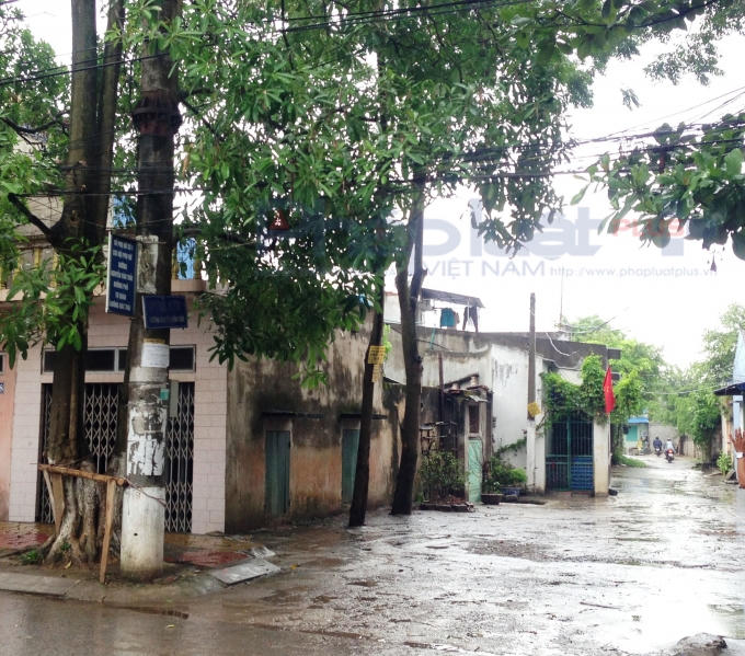 Ngõ 186, đường Nguyễn Văn Trỗi hiện có khoảng 200 hộ dân đang sinh sống trong tình trạng 3 không.