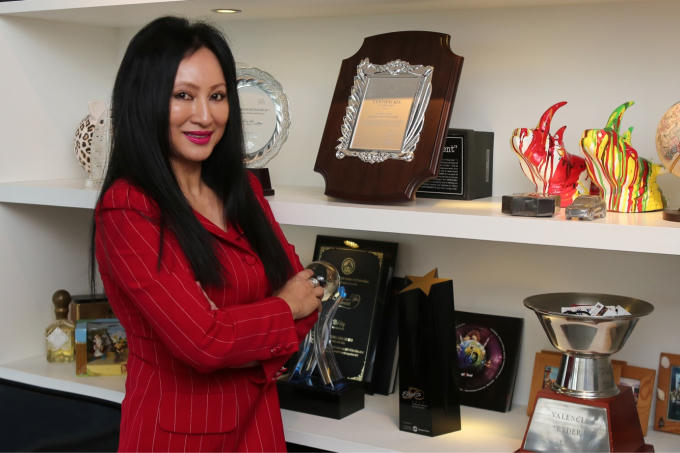 Bà Nadia Wong Abdullah - Giám đốc điều hành Global 2000 – đơn vị phụ trách các đội pháo hoa tham dự DIFF 2018.