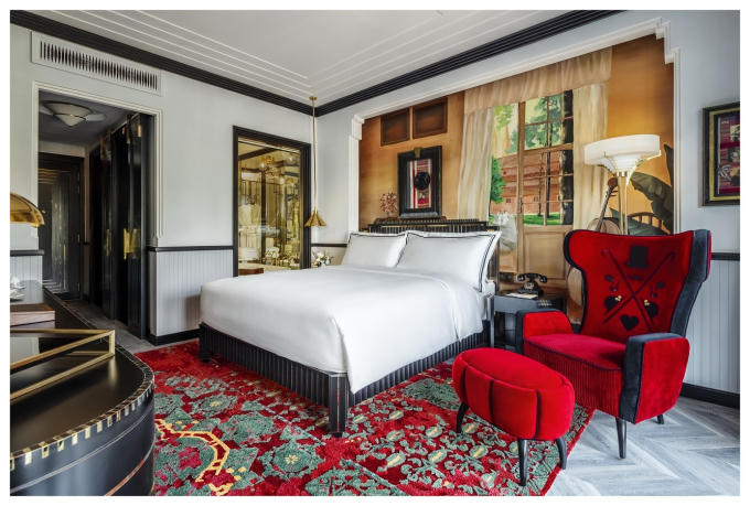 Mỗi phòng nghỉ tại KS Capella Hanoi lại mang một câu chuyện khác nhau