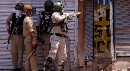 Lính Pakistan ở vùng Kashmir. (Ảnh Reuters)