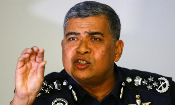 Cảnh sát trưởng Malaysia Khalid Abu Bakar. (Ảnh: Star)