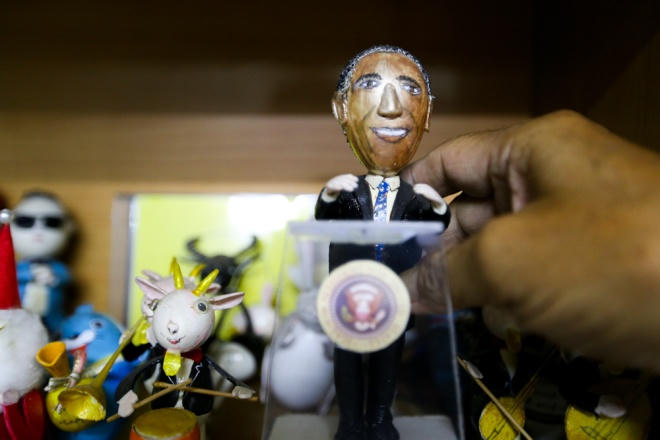 Các tạo hình của ông đủ thể loại, nhiều nhất là các con thú. Ngoài ra, ông Tâm còn làm hình tượng người như Tổng thống Obama, Nick Vujicic, Thánh Gióng, Đinh Bộ Lĩnh… 