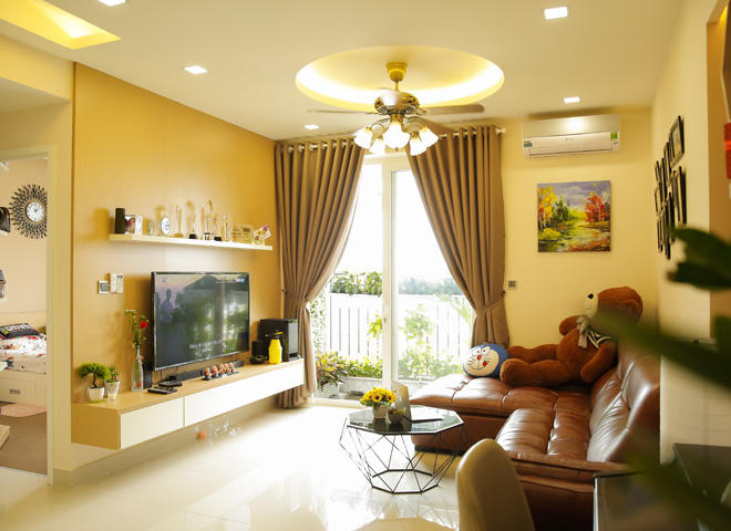 Căn hộ mới của Hoàng Yến.