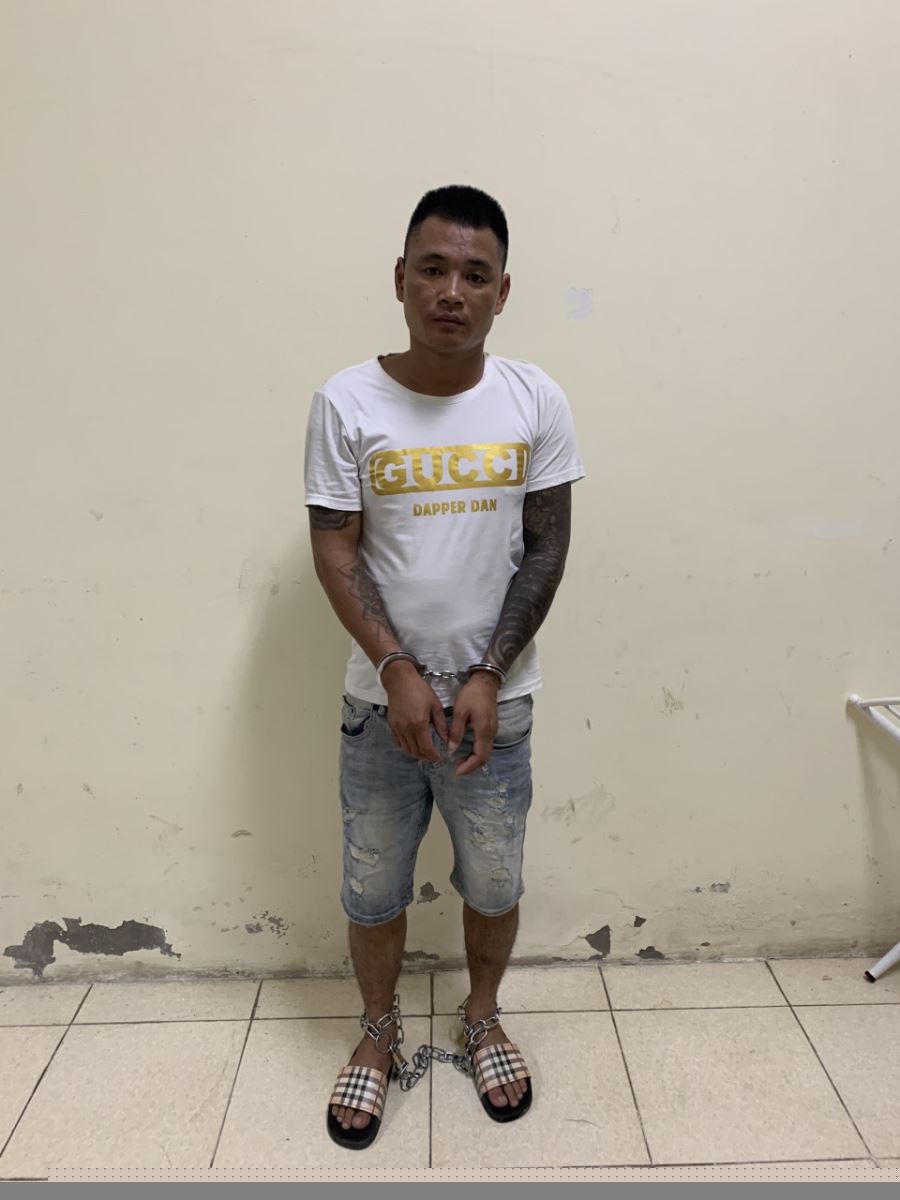 Các đối tượng cùng vật chứng trong vụ án