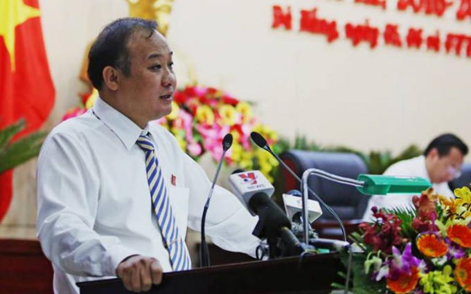 Giám đốc Sở Tài nguyên - Môi trường TP Đà Nẵng Lê Quang Nam. Ảnh: Baogiaothong.