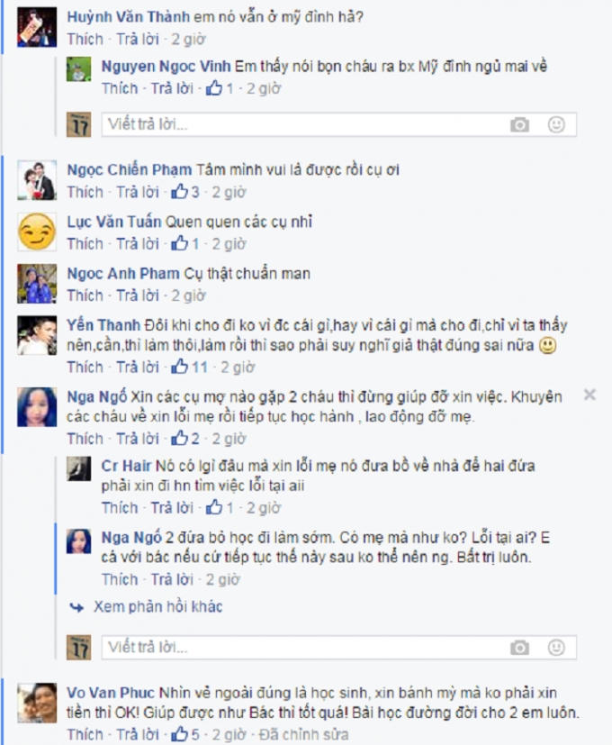 Bình luận trái chiều xung quanh câu chuyện được chia sẻ. Nguồn: www.otofun.net