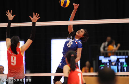 Bóng chuyền nữ sea games 29: Việt Nam dừng bước tại bán kết
