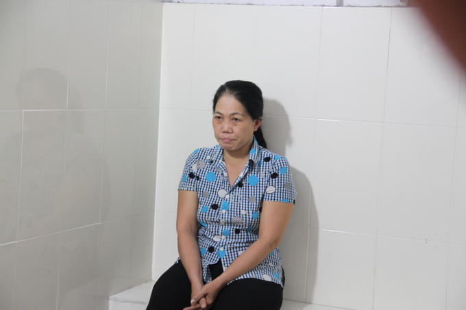 Nghi phạm Phan Thị Kim Loan.