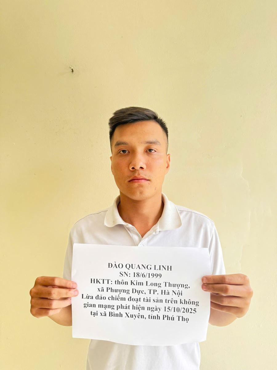Đối tượng Đào Quang Linh.