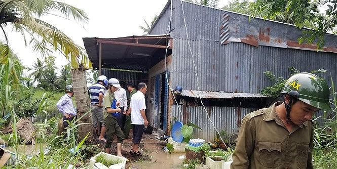 Hiện trường vụ cưỡng chế thi hành án