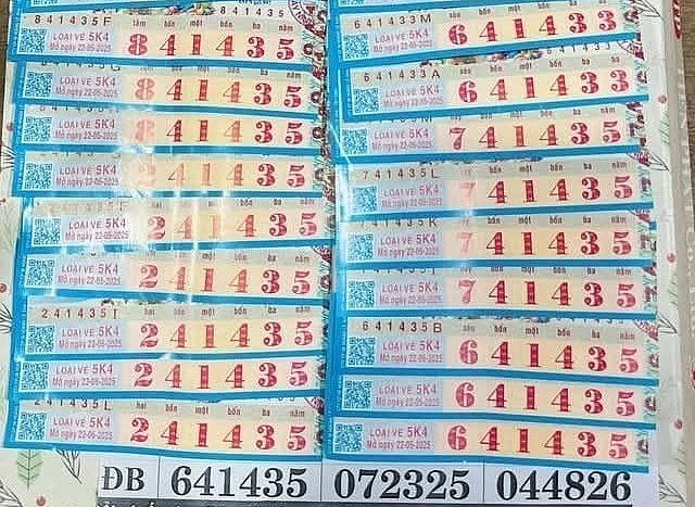 Dãy số trúng giải đặc biệt của đài Tây Ninh là 641435