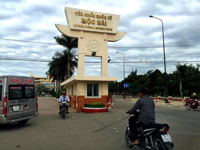 cửa khẩu quốc tế Mộc Bài, tỉnh Tây Ninh