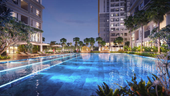 Cư dân Biên Hòa, Đồng Nai đang cần một nơi ở với tiện ích chất lượng và tiện nghi hiện đại nhằm nâng cao chất lượng sống. Ảnh phối cảnh dự án Bien Hoa Universe Complex.