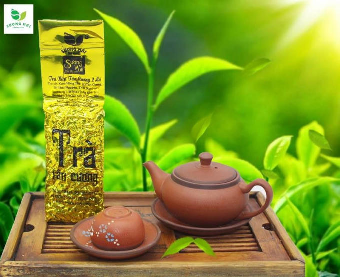 Sản phẩm của Công ty Trà Sương Mai.
