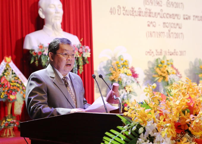 Ông Khamsene Phommaseng - Tổng Lãnh sự Lào tại Đà Nẵng.
