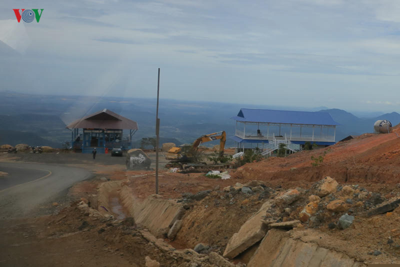 Panorama là điểm dừng chân mới nhất đang được xây dựng trái phép.
