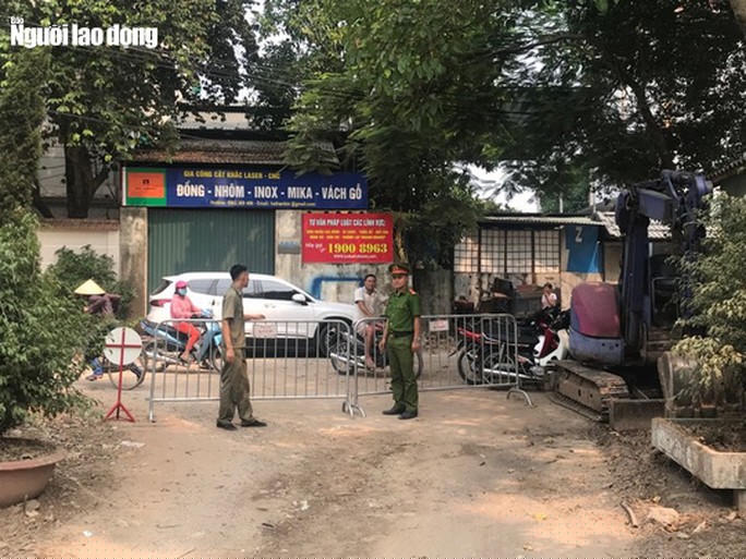 An ninh thắt chặt nghiêm ngặt.
