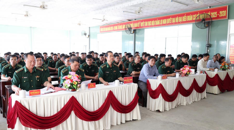 Quang cảnh khai giảng lớp bồi dưỡng tiếng dân tộc Khmer năm 2025.