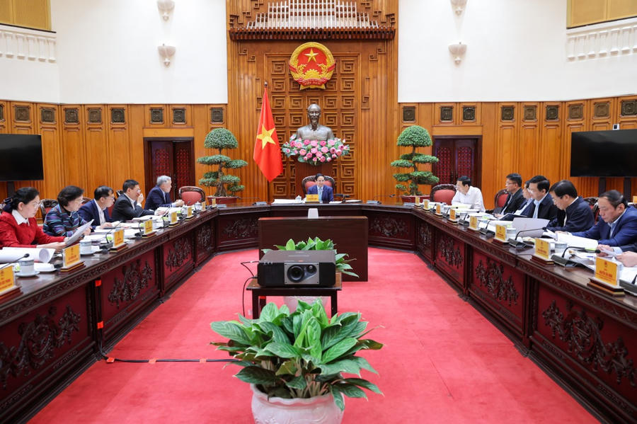 Đảng ủy Chính phủ thảo luận về đề án sắp xếp, tổ chức lại đơn vị hành chính các cấp.