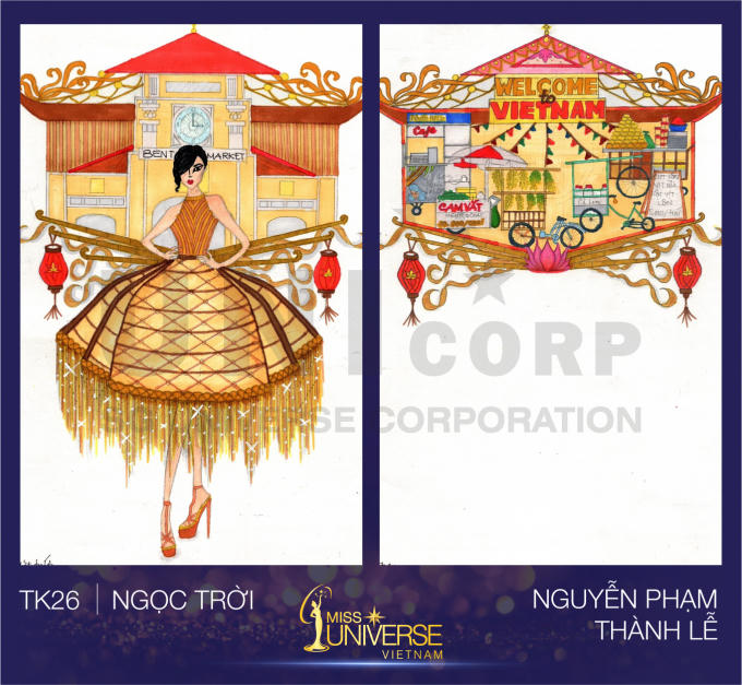 H&eacute; lộ những thiết kế trang phục d&acirc;n tộc cho đại diện Việt Nam tham gia Miss Universe 2017