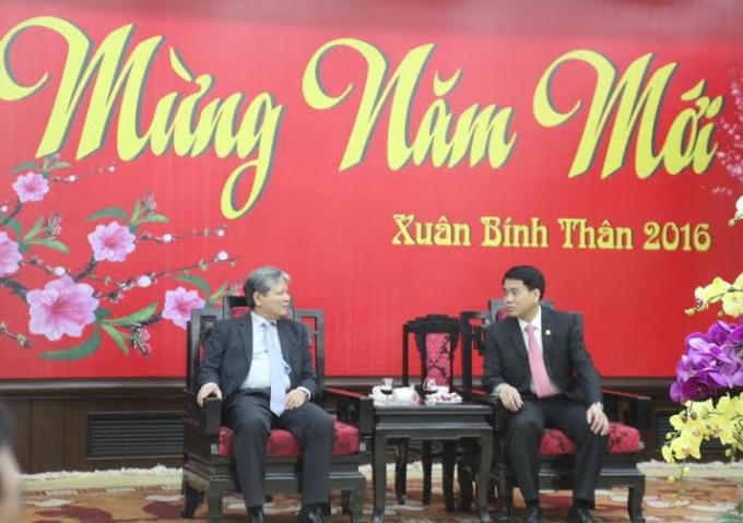 Đồng thời, Bộ trưởng bộ Tư Pháp cũng hỏi thăm, động viên lãnh đạo TP. Hà Nội.