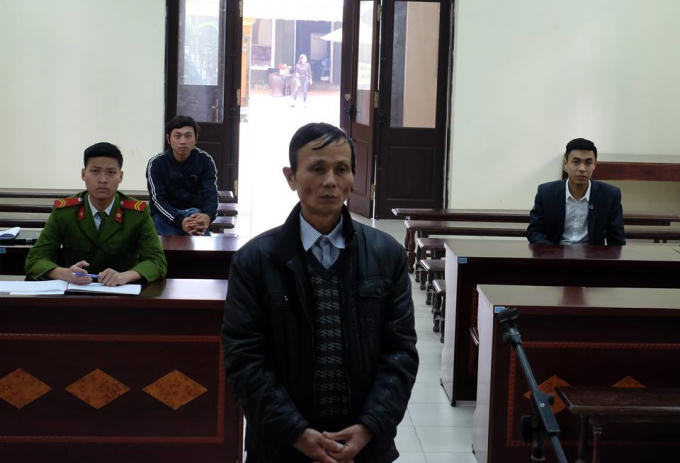 Bị c&aacute;o Trần Ngọc Th&agrave;nh.