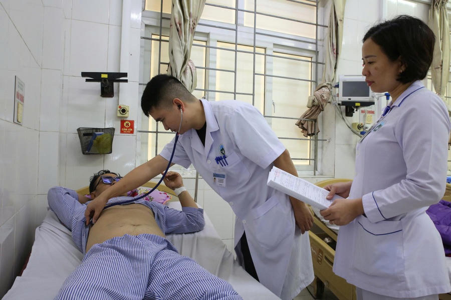 Sức khỏe, bệnh nhân N.H.Đ. đã ổn định.