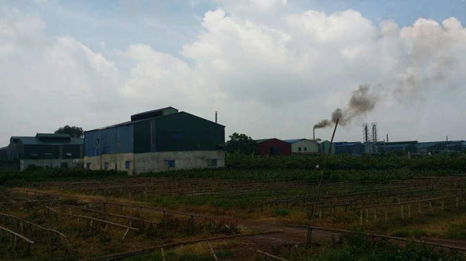 Nhiều ngôi nhà được xây dựng trái phép trên đất nông nghiệp.