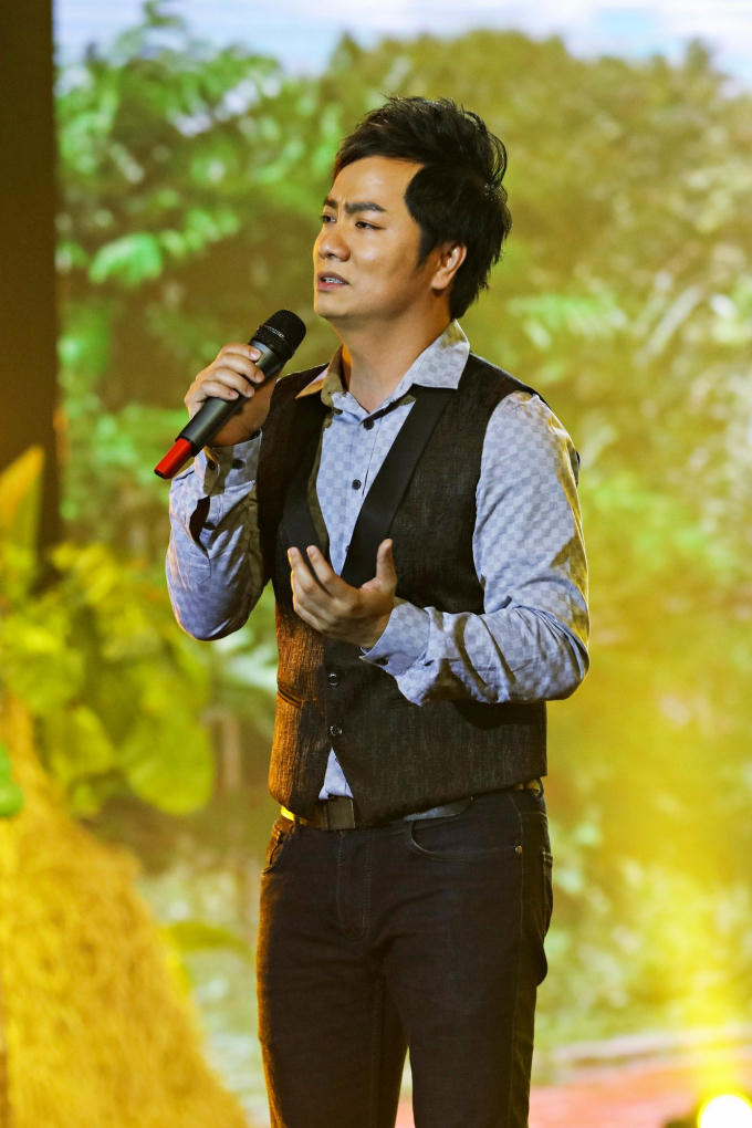 Duy Trường trong cuộc thi Hãy nghe tôi hát.