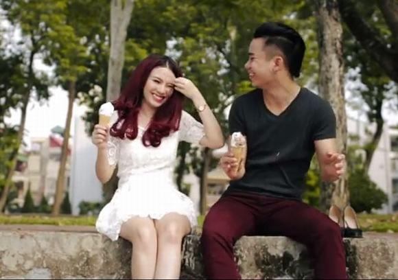 Linh Miu và bạn trai Hữu Công (Ảnh: Internet)