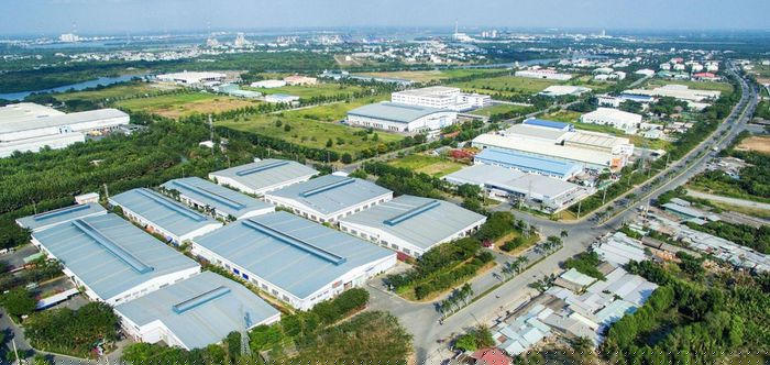 Một góc Khu công nghiệp Nam Tân Tập - Ảnh: Báo điện tử Xây dựng