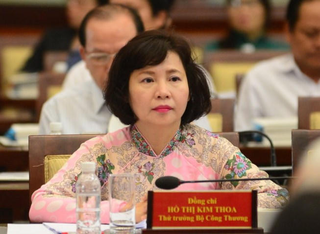 Nguyên thứ trưởng Bộ Công thương Hồ Thị Kim Thoa.