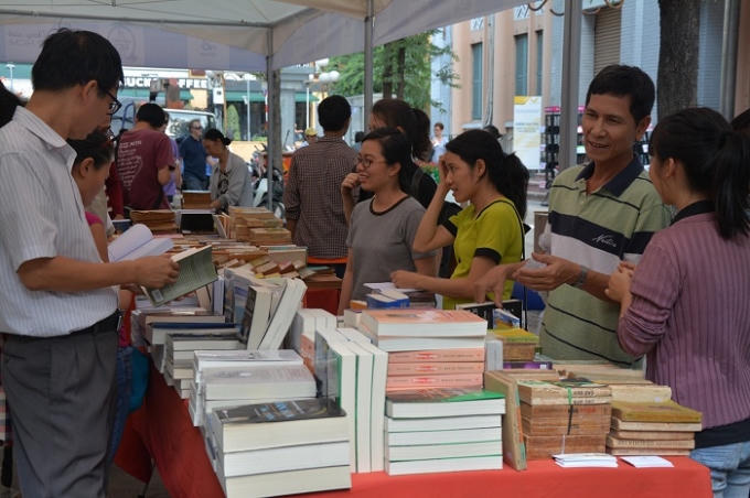 Con đường sách ra đời là niềm mog mỏi và ước ao của người dân TP Hồ Chí Minh.