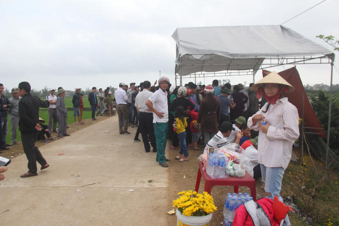 Rạp thờ "rắn thần" vẫn còn nguyên, chưa được tháo dỡ.