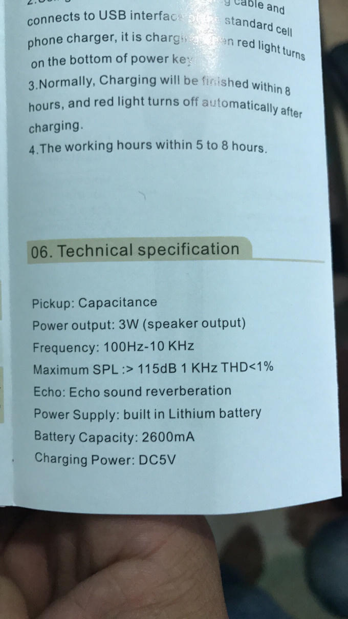 Thông tin về thiết bị khá mơ hồ