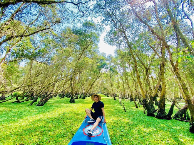 Rừng tràm Trà Sư là lá phổi xanh của hệ thống sinh quyển vùng Tịnh Biên và là điểm đến thu hút du khách nhất của địa phương này nói riêng và vùng Tây Nam Bộ nói chung (Ảnh: nguyenanhtuan).