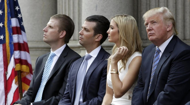 Cô và hai anh em trai - Eric, Donald Jr. nắm các chức vụ lãnh đạo tại Trump Organization. Văn phòng của họ cũng ngay gần Trump Tower.