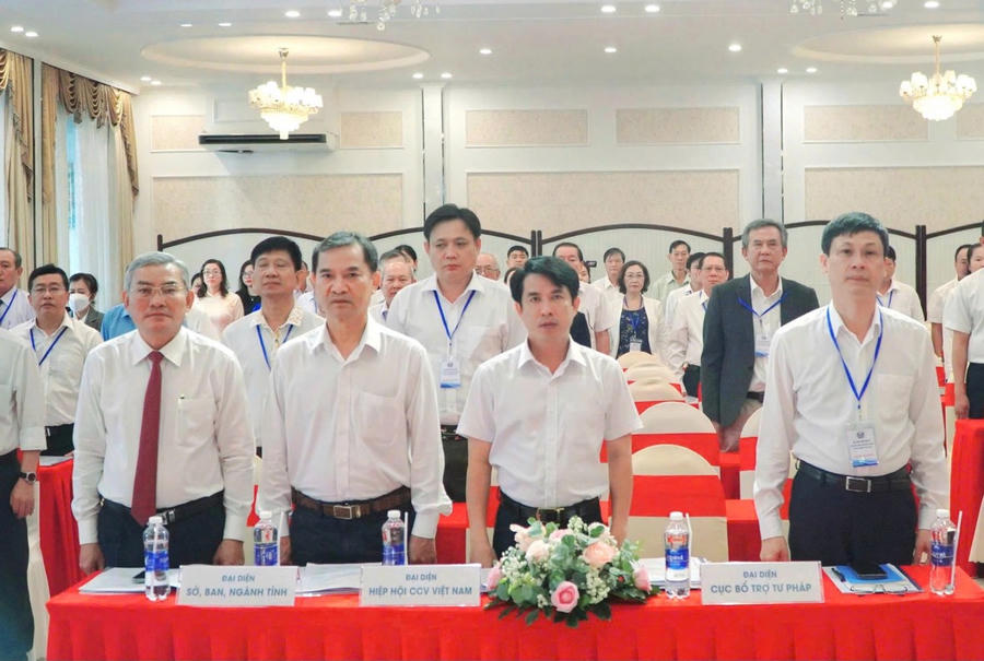 Quang cảnh đại biểu tham dự Đại hội