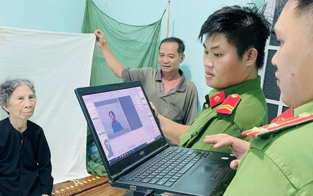 Đồng Nai: Cấp căn cước công dân cho người già yếu, khuyết tật