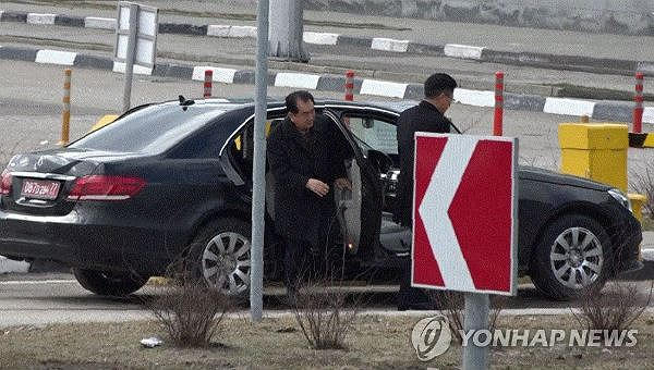 Ông Kim Chang-son tại Nga. (Ảnh: Yonhap)