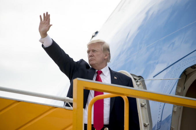 Tổng thống Mỹ Donald Trump.