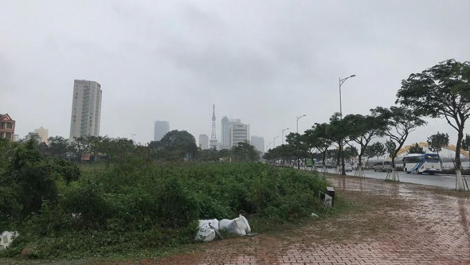 Khu đất cạnh công viên APEC thu hồi để mở rộng công viên.