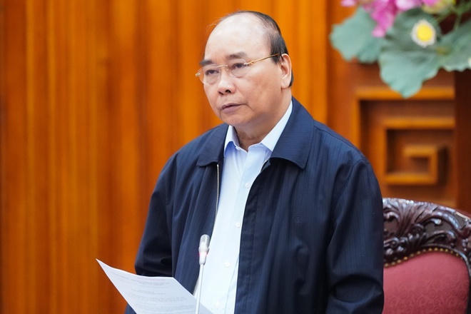 Thủ tướng nhận định công tác phòng, chống dịch Covid-19 ở nước ta đã đạt được những kết quả quan trọng. Ảnh: Quang Hiếu/VGP.