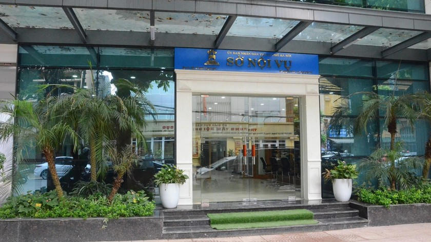 Trụ Sở Sở Nội vụ thành phố Hà Nội. (Ảnh: Sở Nội vụ)