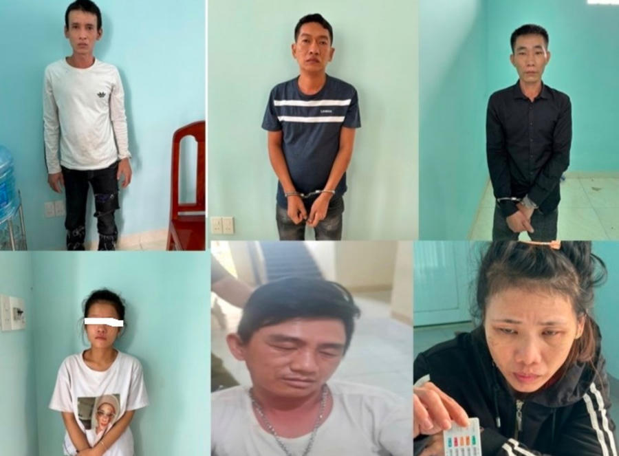 6 người trong nhóm Trường cũng bị tạm giữ điều tra.