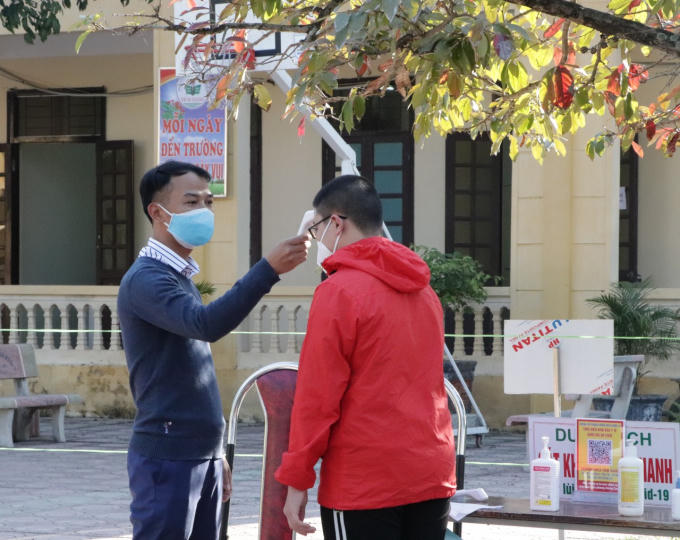 Hiện tại, về cơ sở vật chất, công tác diễn tập cũng như các điều kiện cần thiết đã triển khai từ khi khối 7, 8, 9 học trực tiếp, đến nay mọi thứ đã sẵn sàng.