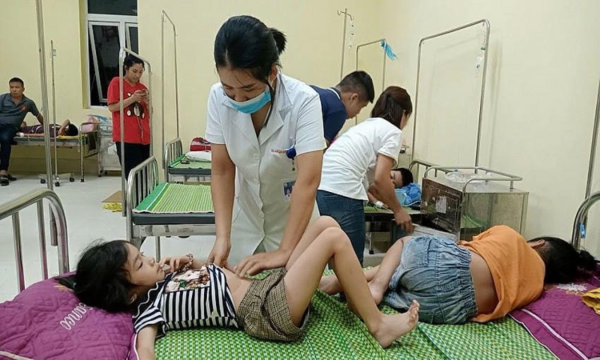 Các bệnh nhân đang được điều trị tích cực tại Bệnh viện đa khoa tỉnh Bắc Kạn.