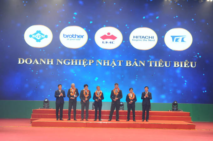 Tại sự kiện UBND tỉnh Hải Dương đã vinh danh một số doanh nghiệp Nhật Bản tiêu biểu.