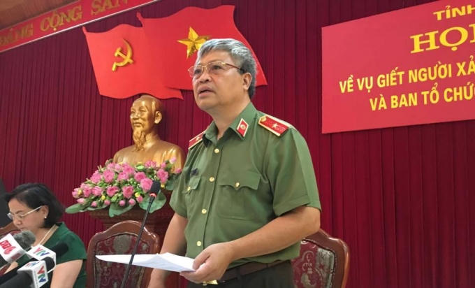 Thiếu tướng Đặng Trần Chiêu, Giám đốc Công an tỉnh Yên Bái thông tin hung thủ đã tử vong vào lúc 15h cùng ngày.